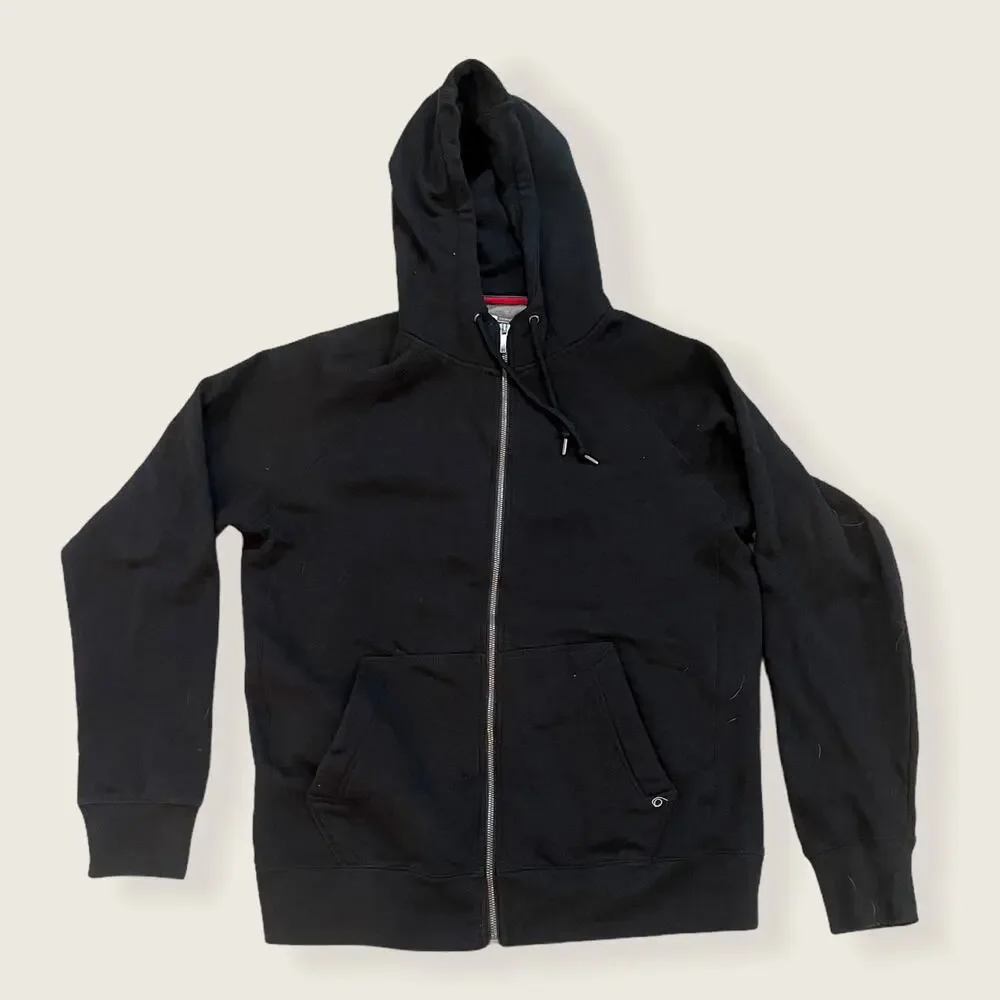 Russell Athletic black full zip hoodie size medium - Picture 1 of 4